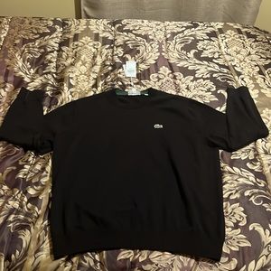 Lacoste Men’s Crew Neck Cotton Sweater (Organic)